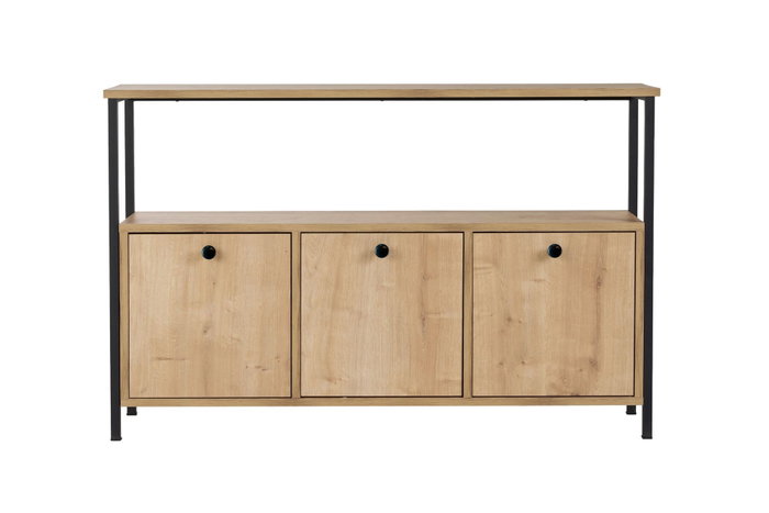 Nordure Solace Consola Roble y Negro